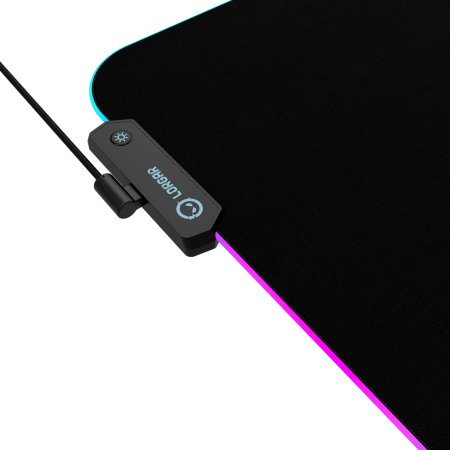 Lorgar Steller 919, Gaming mouse pad, High-speed surface, anti-slip rubber base, RGB backlight, USB connection, Lorgar WP Gameware support, size: 900mm x 360mm x 3mm, weight 0.635kg [1]