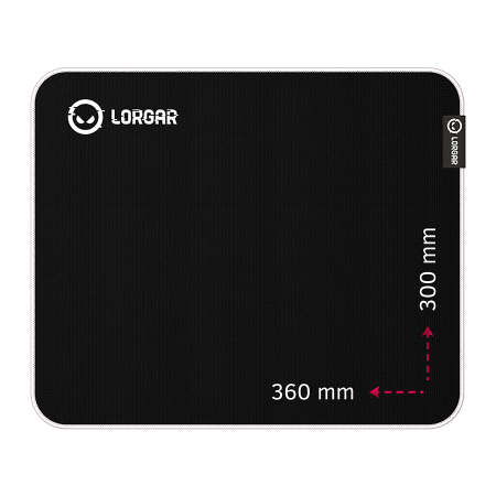 Gaming - Lorgar Legacer 753, Gaming mouse pad, Ultra-gliding surface, Purple anti-slip rubber base, size: 360mm x 300mm x 3mm, weight 0.23kg