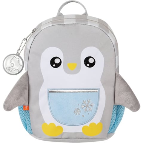 Ghiozdane si genti - Ghiozdan Tiger, Mini Dear Friends, dimensiune 26 x 20 x 15 cm, motiv Smart Penguin