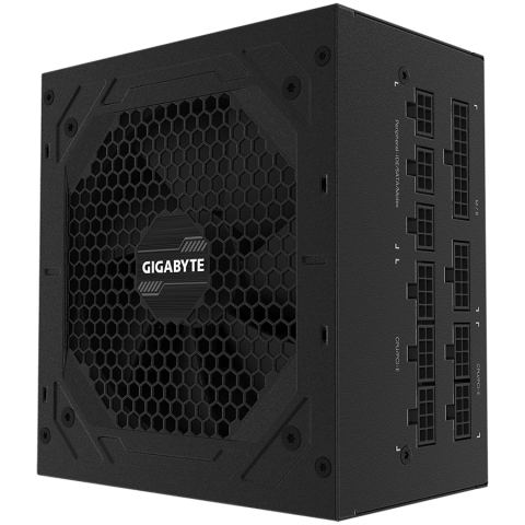 GIGABYTE P750GM Power Supply 750W, Modular, 80 PLUS Gold, Japanese capacitors, 120mm smart control fan, EU plug [1]