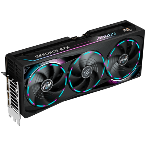 GIGABYTE Video Card NVIDIA AORUS GeForce RTX 5090 MASTER 32G (32GB GDDR7/512bit, PCI-E 5.0, Recommended PSU 1000W, 16Pin Power connector, 3x DP, 1x HDMI) Black [1]