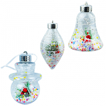 Stickere decorative - GLOB POM CRACIUN GLOB-05