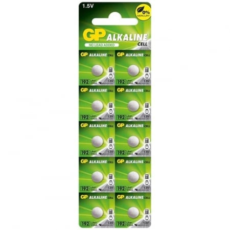 Baterii, acumulatori si incarcatoare - Baterie GP Batteries, butoni (AG3/LR41) 1.5V