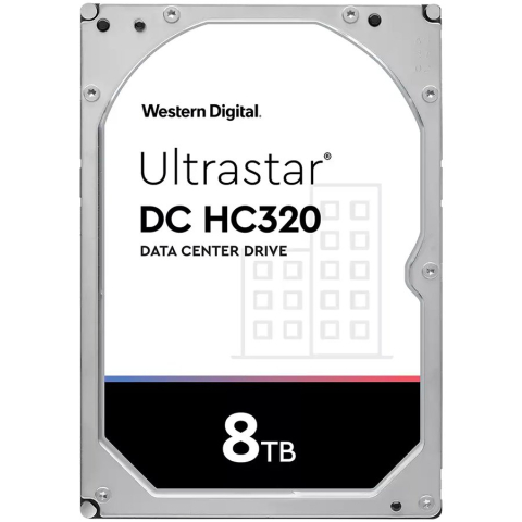 Desktop PC & Componente - HDD Server WD Ultrastar DC HC320 8TB 512e SE, 3.5'', 256MB, 7200 RPM, SAS, P3, SKU: 0B36400