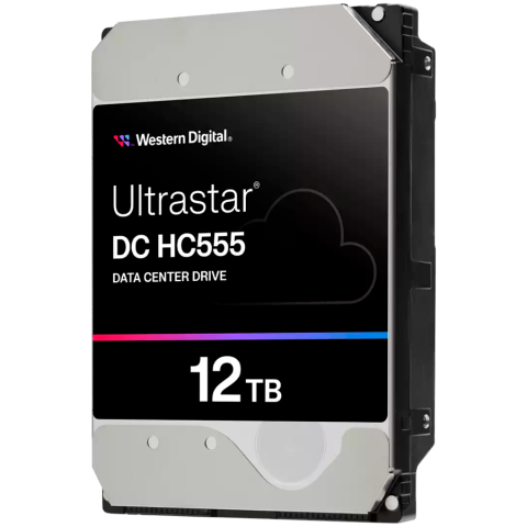 Desktop PC & Componente - HDD Server WD Ultrastar DC HC555 12TB 512e SE, 3.5", 512MB, 7200 RPM, SATA, NP3, SKU: 0B48720