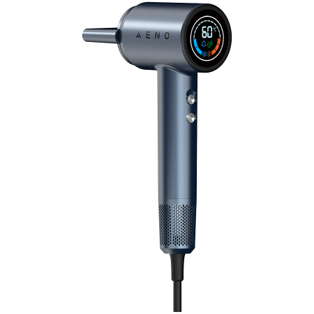 High Speed Hair Dryer, 220V-240V~50-60Hz, 1500W, Ionizer, LCD, 6+circulation mode, 110000RPM, less than 75dB [3]