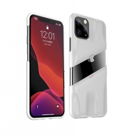 Husa Baseus Let's Go, Airflow Cooling Game, iPhone 11 Pro, 5.8 Inch, Alba [1]