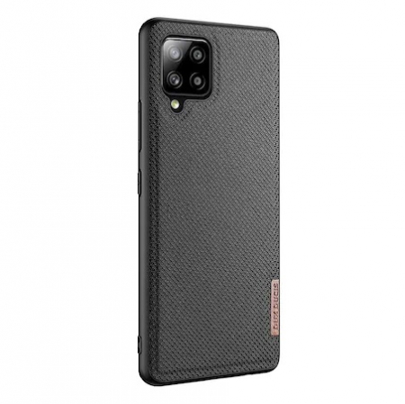 Huse telefoane - Husa Business Dux Ducis Fino pentru Samsung Galaxy A42 5G, Antiamprenta, Verde Inchis