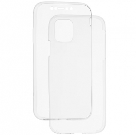 Telefoane & accesorii - Husa compatibila cu Apple iPhone 11 Pro Max - 360 Grade Silicon TSS, Transparent