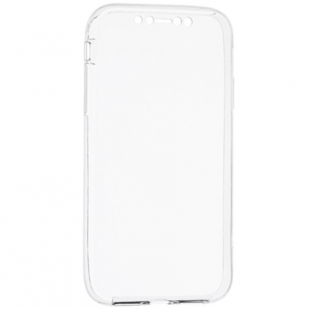 Husa compatibila cu Apple iPhone 11 Pro Max - 360 Grade Silicon TSS, Transparent [1]