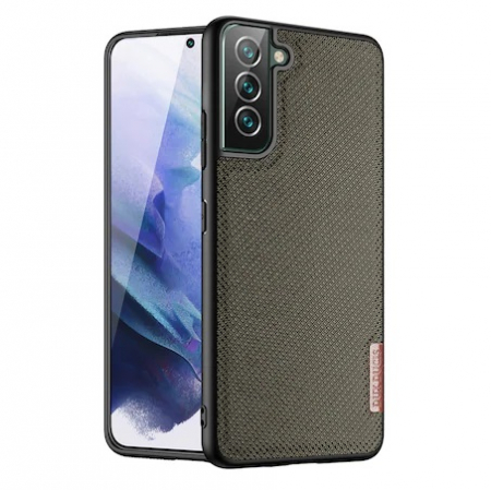 Telefoane & accesorii - Husa de protectie DuxDucis Fino pentru Samsung Galaxy S22 Plus, Policarbonat/TPU/EVA, Verde inchis