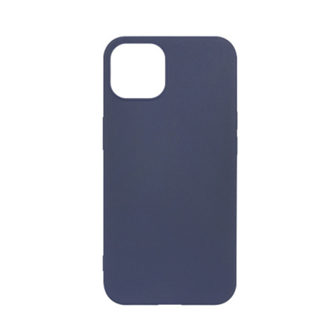 Huse telefoane - Husa de protectie Loomax, compatibila cu iPhone 13, silicon subtire, albastra