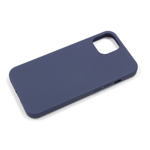 Husa de protectie Loomax, compatibila cu iPhone 13, silicon subtire, albastra [1]