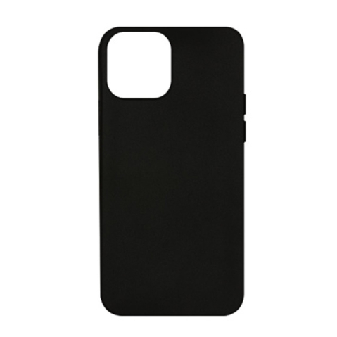 Telefoane & accesorii - Husa de protectie Loomax, pentru iPhone 12 Pro Max, silicon subtire, negru