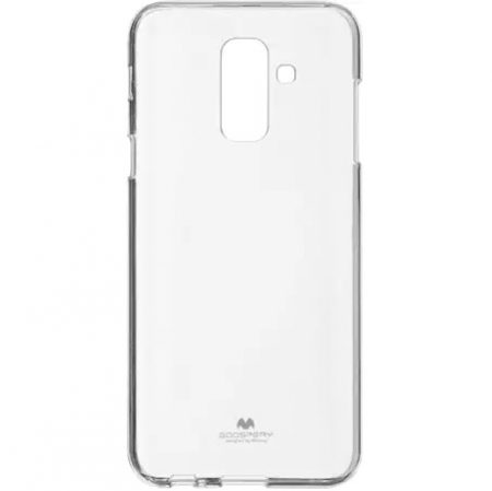 Telefoane & accesorii - Husa de protectie, Mercury Jelly, compatibila cu Samsung Galaxy A6 Plus, Transparent
