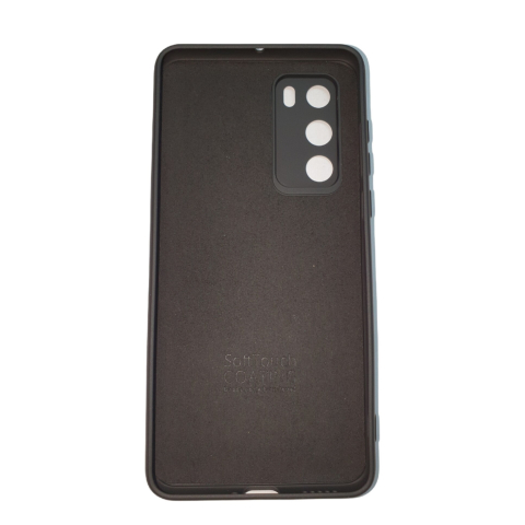 Husa din silicon compatibila Huawei P40, Negru [1]