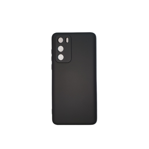 Huse telefoane - Husa din silicon compatibila Huawei P40, Negru