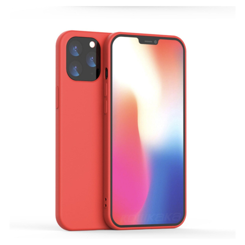 Huse telefoane - Husa din silicon pentru iPhone 13 Pro Max , Rosie