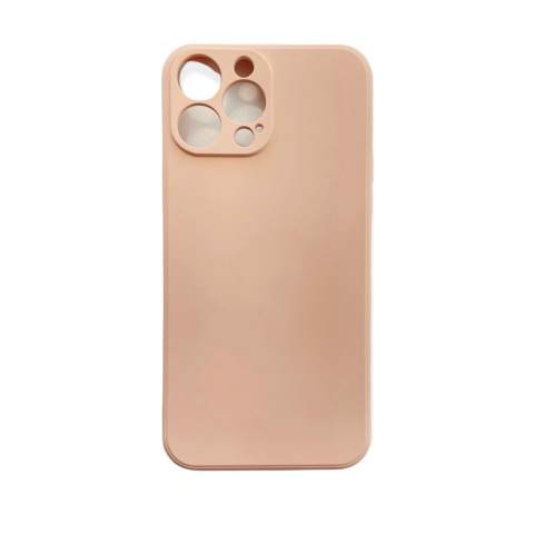 Telefoane & accesorii - Husa iPhone 13 Pro Max X-level Thin Original, Silicon culoare roz-piersica, catifea interior
