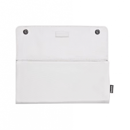 Husa pentru laptop, Baseus, Folding Series, LBZD-A02, Alb, 13 inch, Capse, Pliabila, Impermeabila [3]