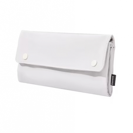 Husa pentru laptop, Baseus, Folding Series, LBZD-A02, Alb, 13 inch, Capse, Pliabila, Impermeabila [2]