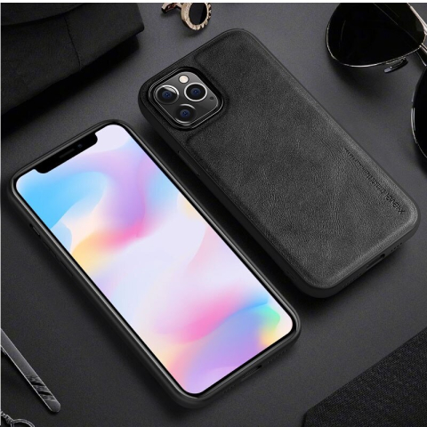 Husa Premium X-level Earl 3 pentru iPhone 12 Mini, Negru [1]