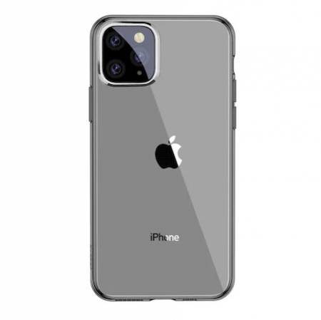 Husa Simple Series pentru iPhone 11 Pro, Baseus, TPU, Negru [1]