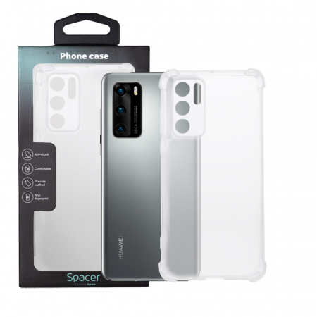 Telefoane & accesorii - HUSA SMARTPHONE Spacer, Huawei P 40, TPU, TRANSPARENTA