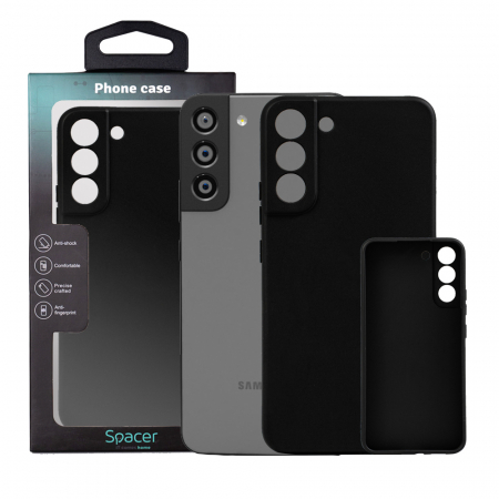 Telefoane & accesorii - HUSA SMARTPHONE Spacer,Samsung Galaxy S22 Plus, TPU, NEGRU
