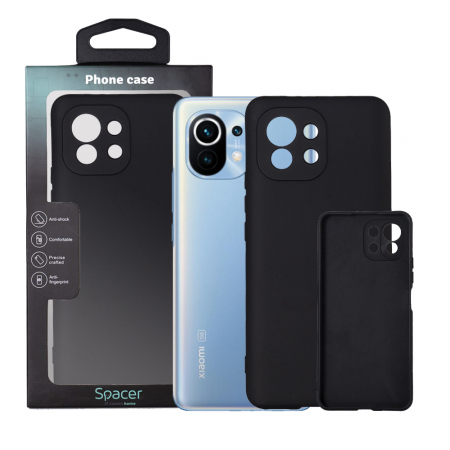 Telefoane & accesorii - HUSA SMARTPHONE Spacer, Xiaomi Mi 11 5G, TPU,  NEGRU