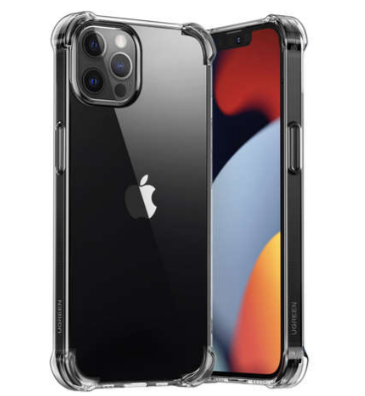 Telefoane & accesorii - Husa Spate Ugreen Crystal Clear Compatibila Cu iPhone 13 Pro Max, Tehnologie Air Cushion Pentru Socuri, Transparent - LP489