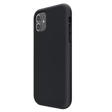Huse telefoane - Husa soft din silicon compatibila cu Huawei P40 Lite, Negru