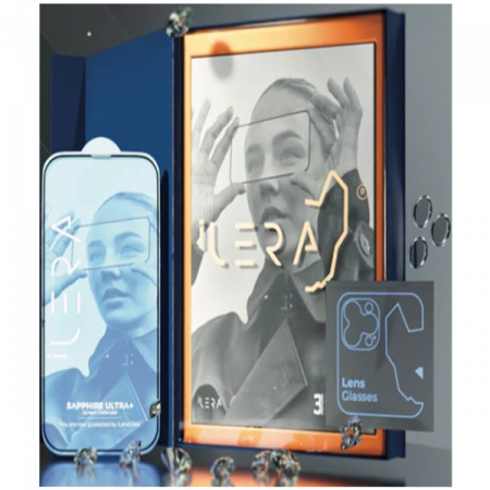 Cabluri - iLera Premium Sapphire Ultra + Corning Glass for iPhone 16 Pro