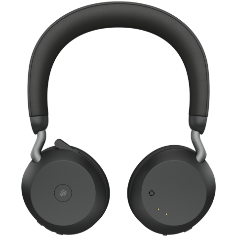 JABRA EVOLVE2 75, Link380c MS Stereo Black, EVOLVE2 75 headset Black MS, Link 380 BT adapter USB-C MS,1.2m USB-C to USB-C cable, carry pouch, warranty and warning (safety leaflets) [3]