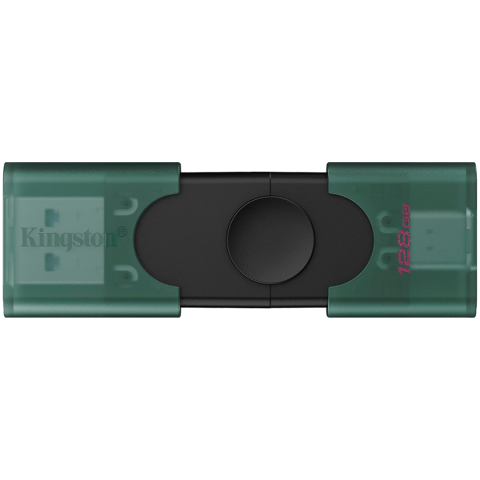 CARD MicroSD - KINGSTON 128GB USB-A + USB-C 3.2 Gen 1 DataTraveler DuoG2