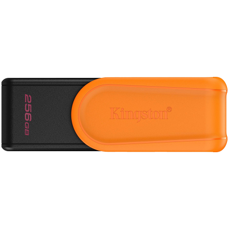 CARD MicroSD - Kingston 256GB Portable USB 3.2 Gen 1 DataTraveler Exodia S (Black/Orange)