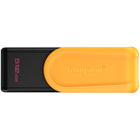 CARD MicroSD - Kingston 512GB Portable USB 3.2 Gen 1 DataTraveler Exodia S (Black/Yellow)