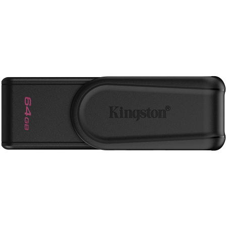 CARD MicroSD - Kingston 64GB Portable USB 3.2 Gen 1 DataTraveler Exodia S (Black/Black)