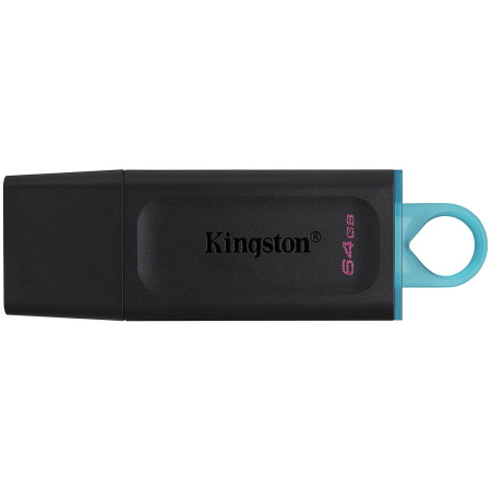 CARD MicroSD - Kingston 64GB USB3.2 Gen 1 DataTraveler Exodia (Black + Teal), EAN: 740617309829