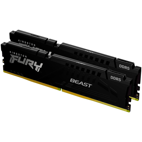 Memorii USB - Kingston DRAM 64GB 5600MT/s DDR5 CL36 DIMM (Kit of 2) FURY Beast Black EXPO