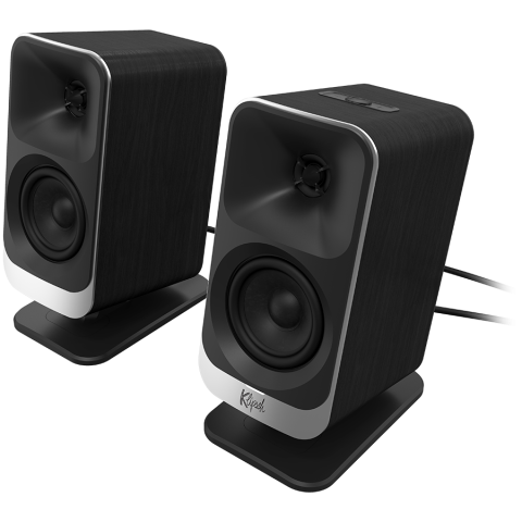 Klipsch ProMedia Lumina 2.1 Gaming Audio System with Subwoofer and LED Lighting Effects Built-in, Black [5]