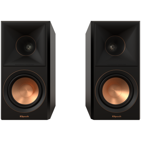 Klipsch Reference Premiere RP-500M II Two-Way Bookshelf Speaker (Ebony, Pair) [2]
