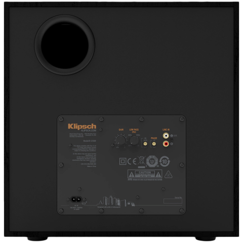 Klipsch Reference R-121SW 12-Inch Subwoofer, Black [3]
