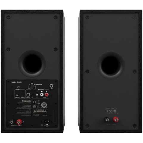 Klipsch Reference R-50PM Powered Monitors (Black, Pair) [2]