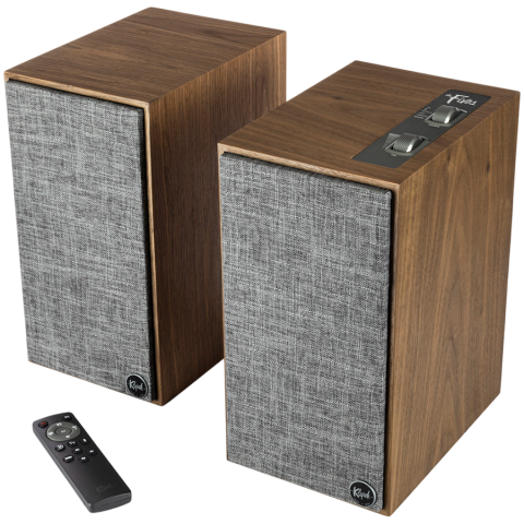 Accesorii Audio Hi-Fi - Klipsch The Fives Powered Speakers (Walnut, Pair)
