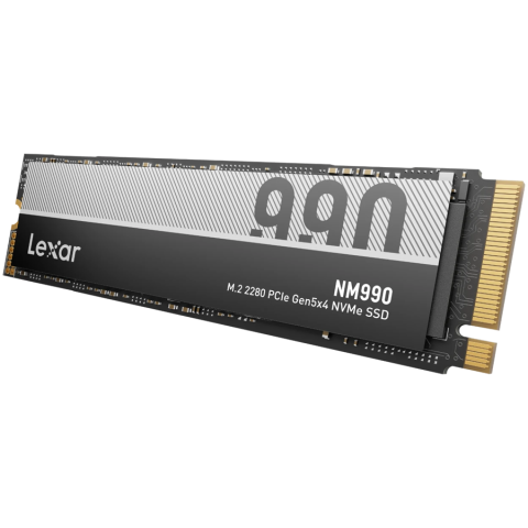LEXAR NM990 2TB PCIe Gen5 x4 M.2 NVMe up to 14000 MB/s read and 10000 MB/s write [1]