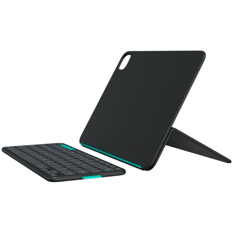 LOGITECH FLIP FOLIO - GRAPHITE - US - BT - INTNL-935OLD948 - IPAD PRO11&AIR11/5TH,PIZZA BOX [1]