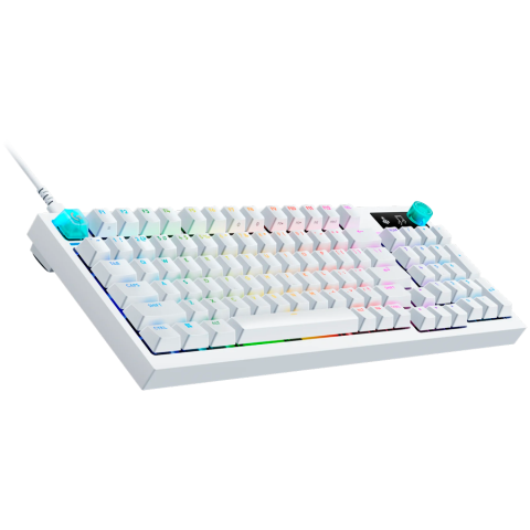 LOGITECH G316 X 98 Wired Gaming Keyboard - WHITE - US INT'L - USB - EMEA28i - 935 - TACTILE [2]