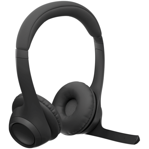LOGITECH HEADSET - Zone 305 - MIDNIGHT BLACK - 2.4GHZ/BT - EMEA28-935 - BUNDLE, TEAMS [2]