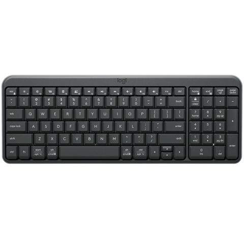 Periferice PC - LOGITECH K250 - GRAPHITE - US INT'L - 2.4GHZ/BT - INTNL-973